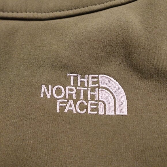 The North Face Apex Softshell Jacket Men’s Medium Olive Green - Picture 2 of 14